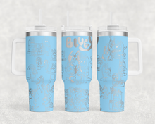 Load image into Gallery viewer, Blue Family 40oz Wrap
